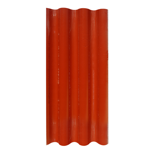 กระเบื้องโปรลอน สีแดง 0.5x50x120 ตราช้าง
