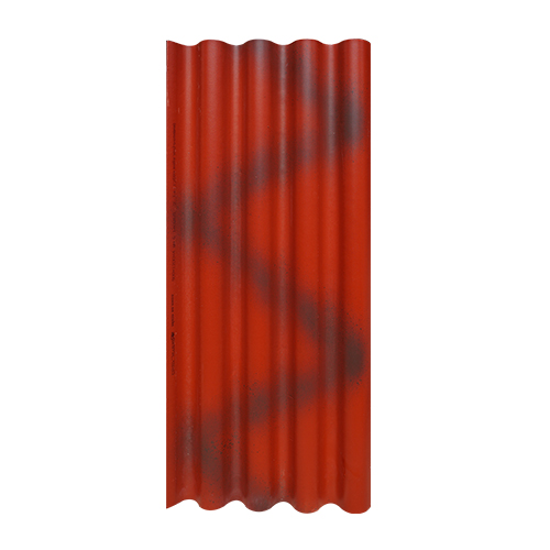 กระเบื้องจตุลอน ทูโทน แดงเยอบีร่า เพชร 120x50x0.4มม ล260